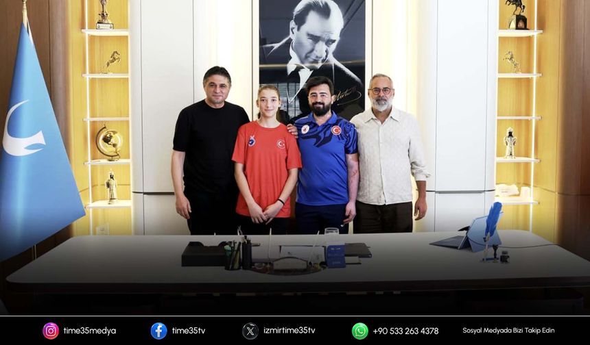 Aliağalı sporcu milli formayla Batum yolcusu