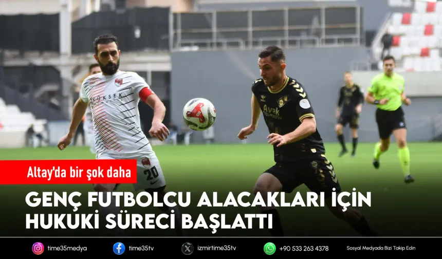Altay'da kriz büyüyor! Bir futbolcudan daha ihtarname