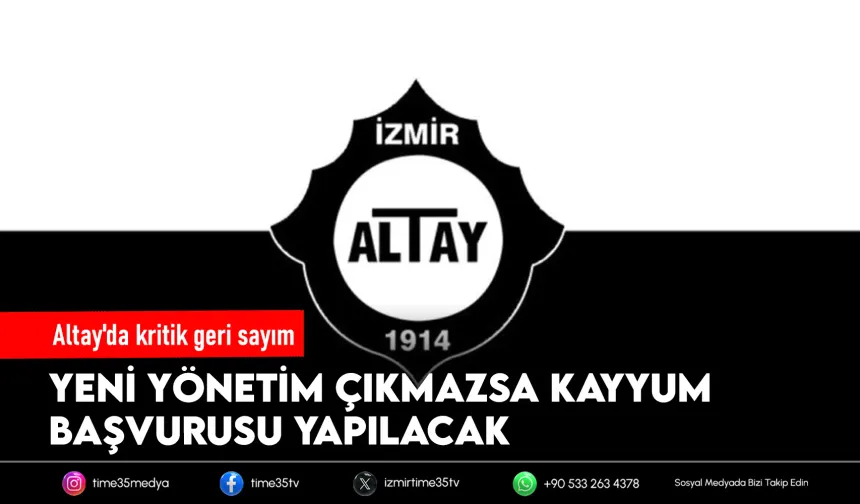 Altay'da kritik bekleyiş! Kayyum kararı kapıda