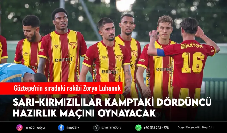 Göztepe, Zorya Luhansk karşısında 4'te 4 peşinde