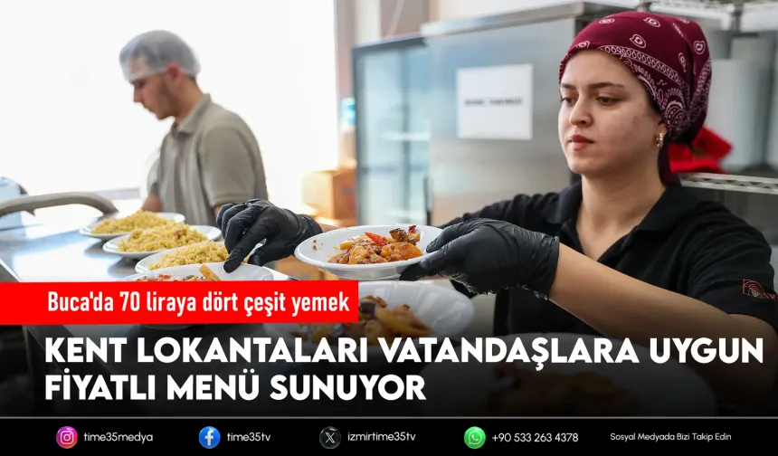 Buca’da 70 TL’ye dayanışma sofrası