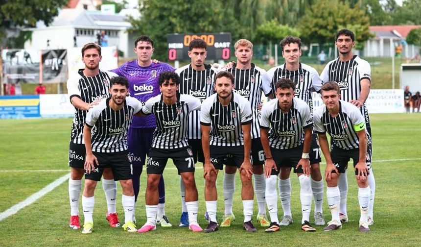 Beşiktaş hazırlık maçında Mattersburg'u mağlup etti