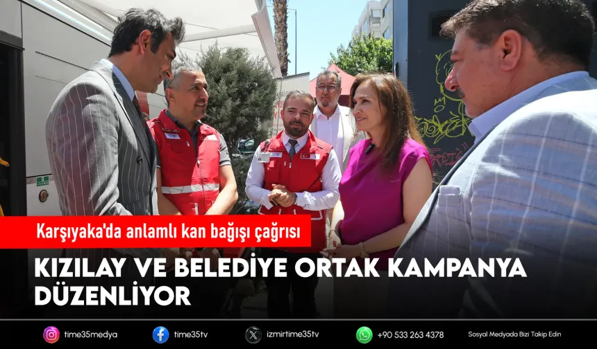 Karşıyaka’da kan bağışı kampanyası başladı