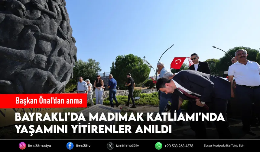 Bayraklı’da Madımak Anması