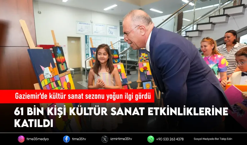 Gaziemir’de kültür sanat sezonu dolu dolu geçti