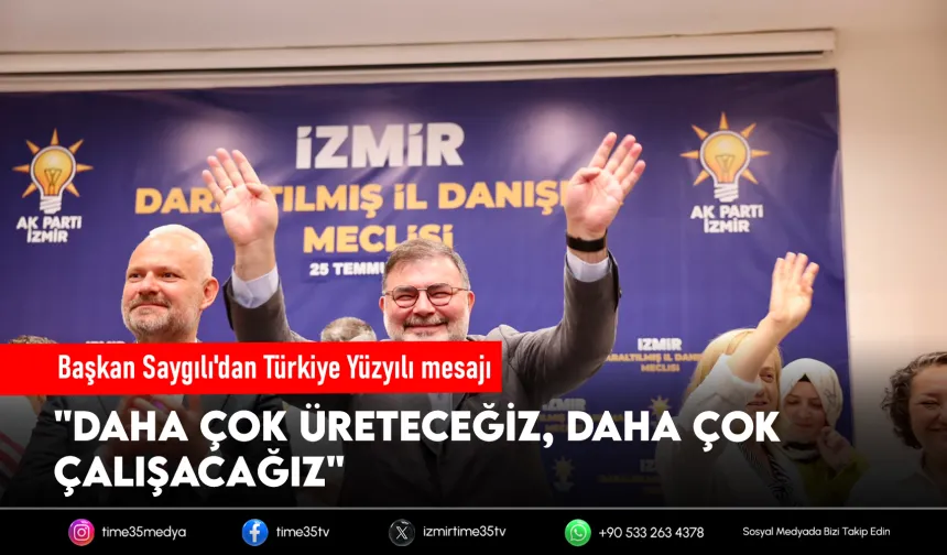 Başkan Saygılı'dan birlik ve beraberlik mesajı