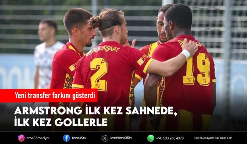Göztepe Slovenya'da rakip tanımıyor