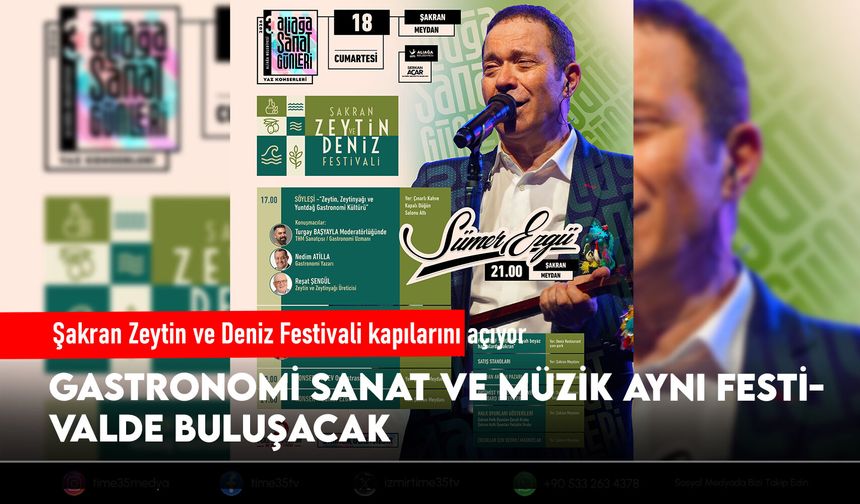 Şakran’da Zeytin, Deniz ve Sanat buluşması