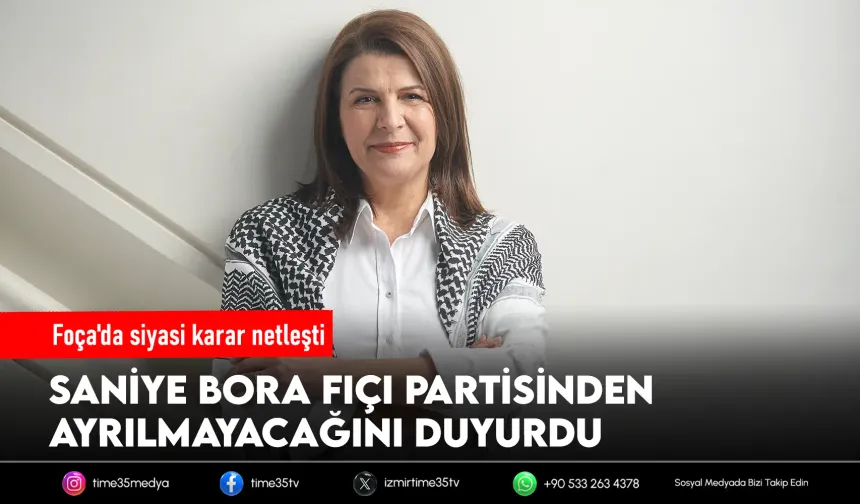 Foça Belediye Başkanı Fıçı kararını açıkladı: CHP'de kalıyor