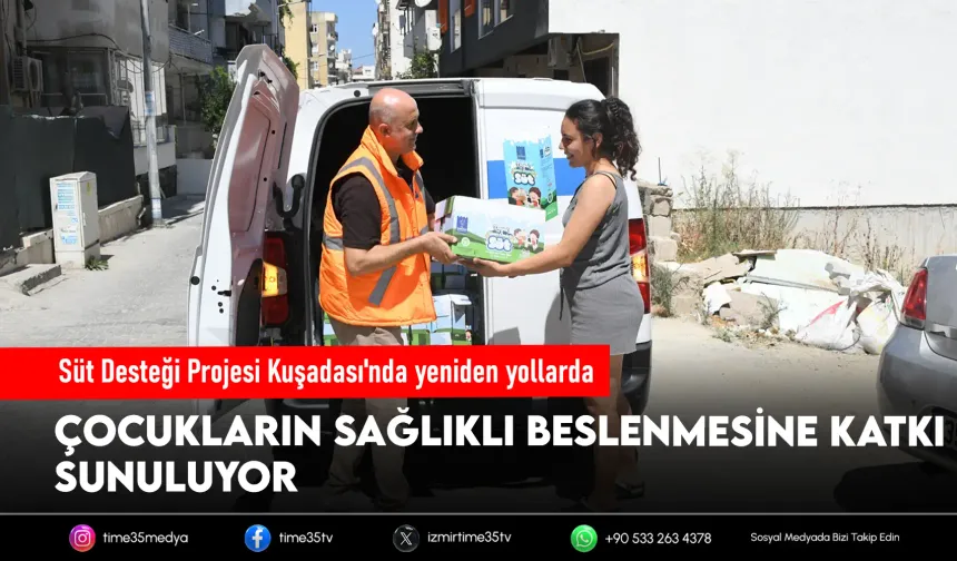 Süt desteği yeniden yollarda, dayanışma her kapıda