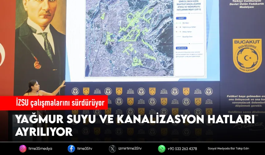 Yağmur suyu yeraltında ayrılıyor, taşkın riski azalıyor