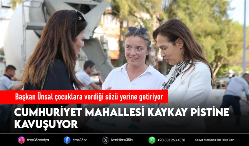 Başkan Ünsal sözünü tuttu: Gençler kaykay pistine kavuşuyor