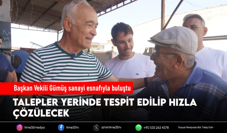 Seferihisar'da sanayi esnafına saha  ziyareti