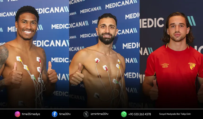 Göztepe'de sağlık kontrolleri tamamlandı