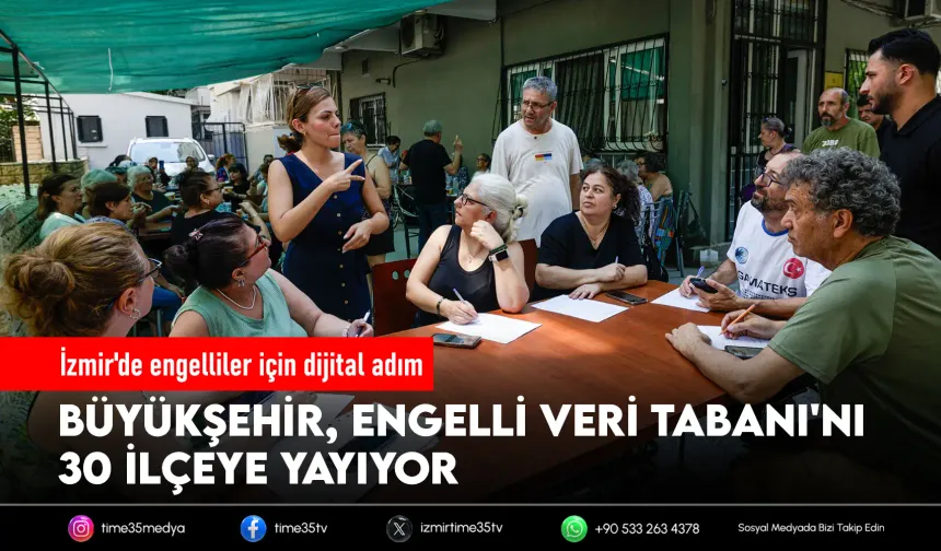 İzmir Büyükşehir'den engellilere yönelik yeni adım