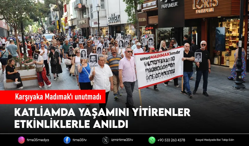 Karşıyaka, Madımak’ı andı