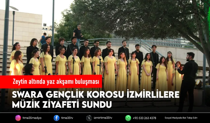 Zeytin altında yaza merhaba dediler