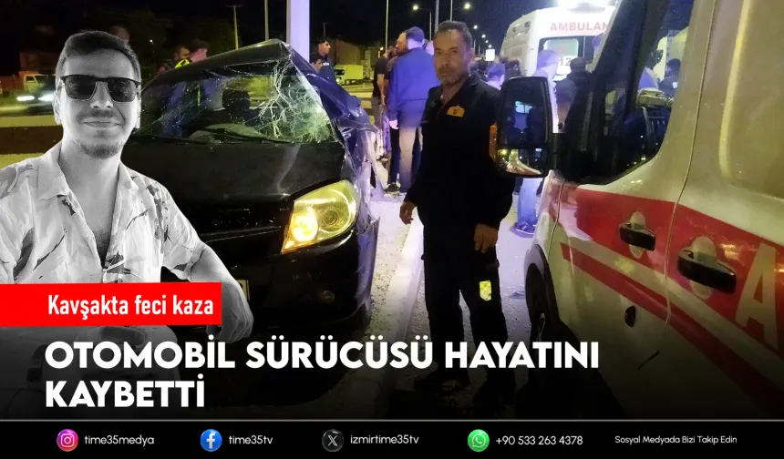 Genç sürücü feci kazada hayatını kaybetti
