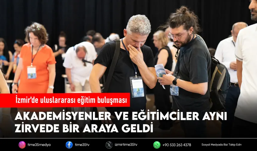 İzmir’deki uluslararası eleştirel eğitim zirvesi başladı