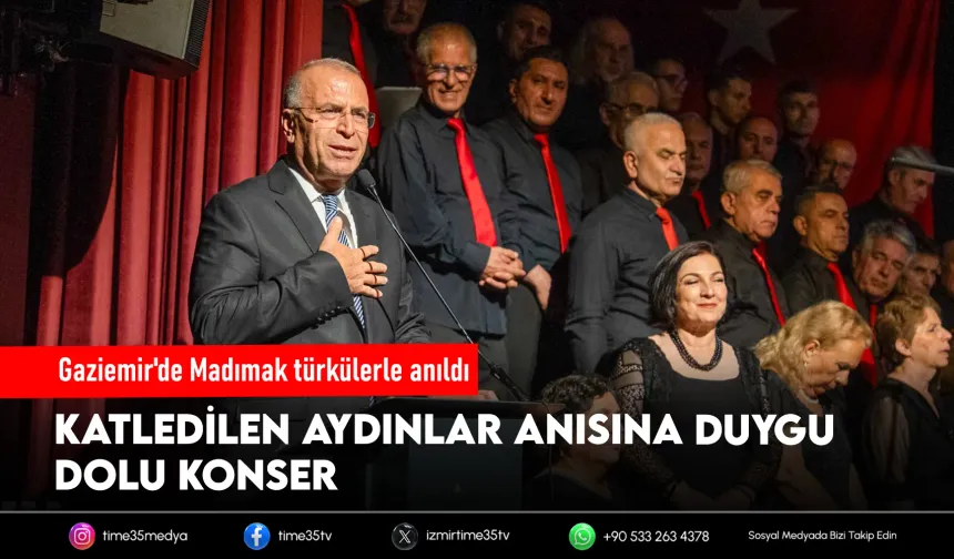 Madımak’ta katledilenler Gaziemir’de türkülerle anıldı