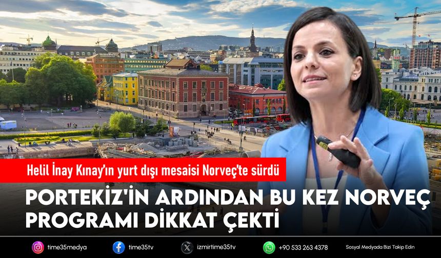 Helil İnay Kınay’ın yurt dışı mesaisi Norveç’te sürdü