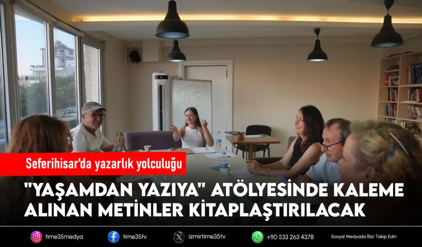 Seferihisar’da yaratıcı yazarlık atölyesi başladı