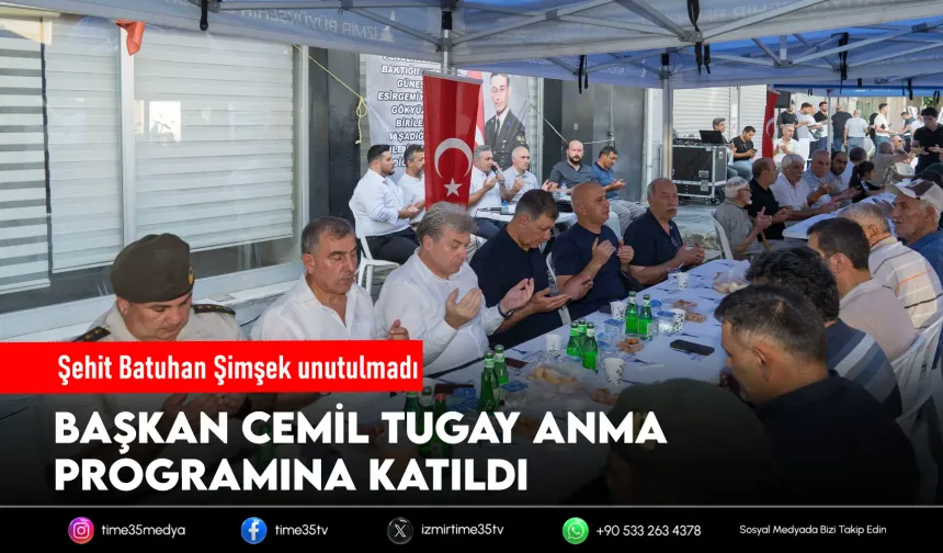 Şehit Batuhan Şimşek dualarla anıldı