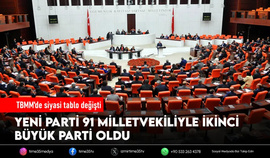 TBMM'de yeni sandalye dağılımı belli oldu