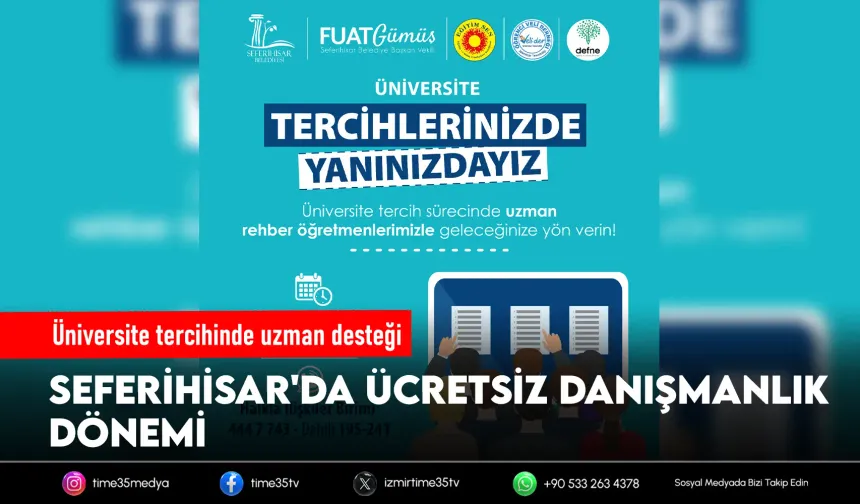 Seferihisar Belediyesi'nden ücretsiz tercih danışmanlığı