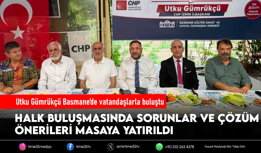 Gümrükçü İzmir’in kalbinde vatandaşlarla buluştu
