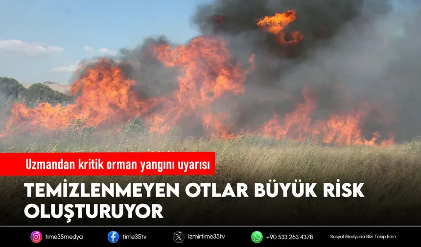 Yangın tehlikesi büyüyor! Uzmandan dikkat çeken açıklama