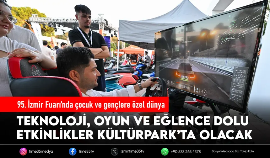 İEF’de gençler ve çocuklar için eğlence dolu alanlar