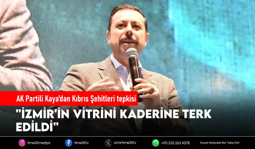 AK Partili Kaya'dan Kıbrıs Şehitleri Caddesi çıkışı