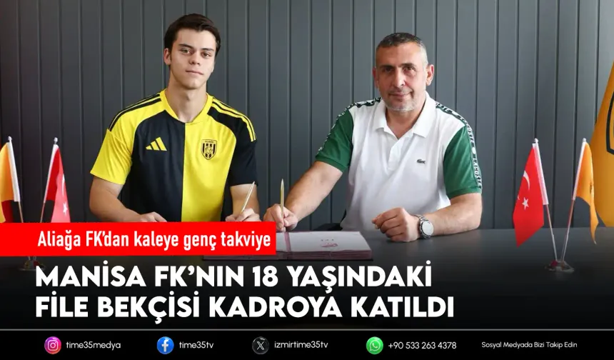 Aliağa FK'dan genç kaleci transferi