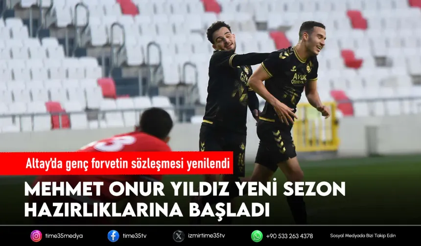 Altay’ın genç golcüsü yuvaya döndü