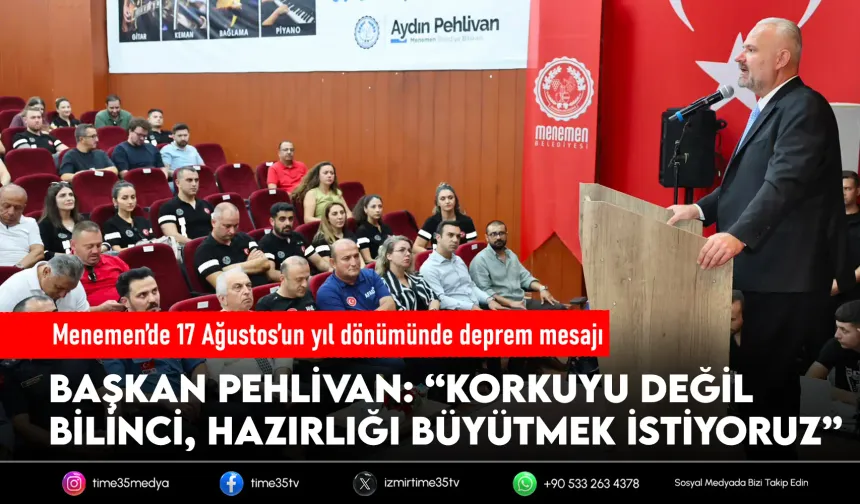 17 Ağustos kayıpları, Menemen'de unutulmadı