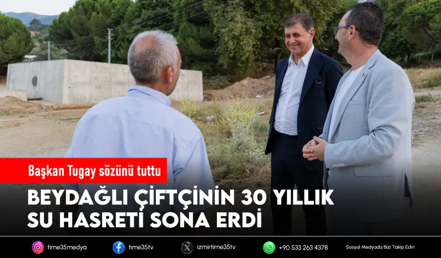 30 yıllık bekleyiş sona erdi: Cemil Tugay sözünü tuttu