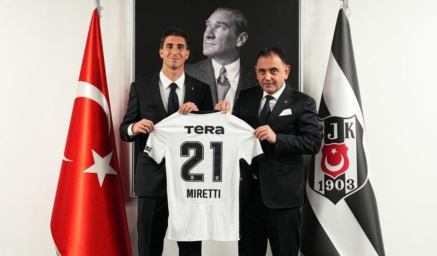 Beşiktaş, Fabio Miretti transferini resmen açıkladı