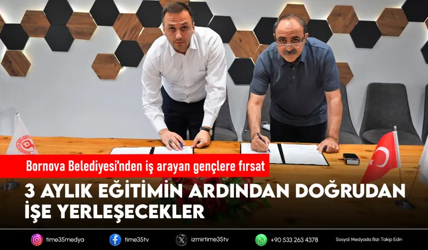 Bornova’da istihdam seferberliği: Gençlere iş garantili kurs