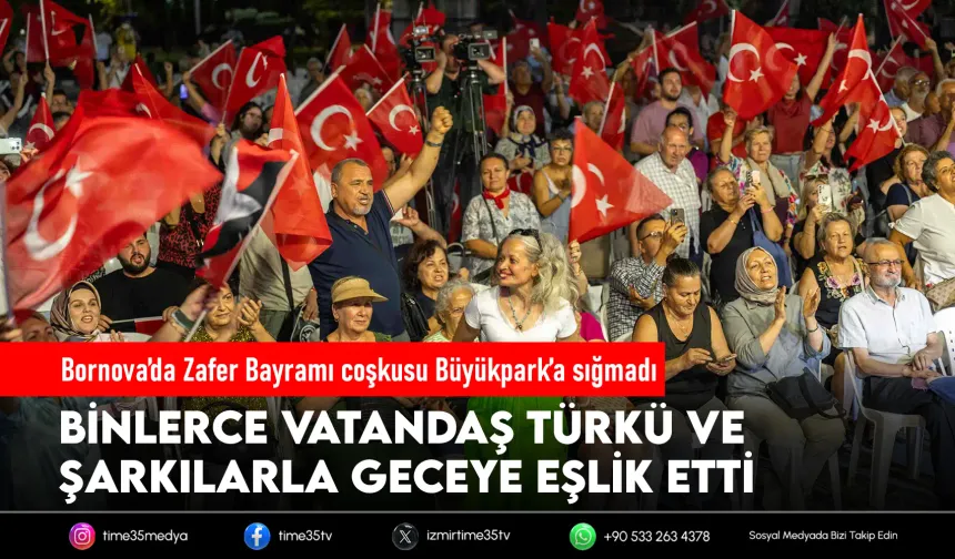 Bornova'da Zafer Coşkusu notalara döküldü