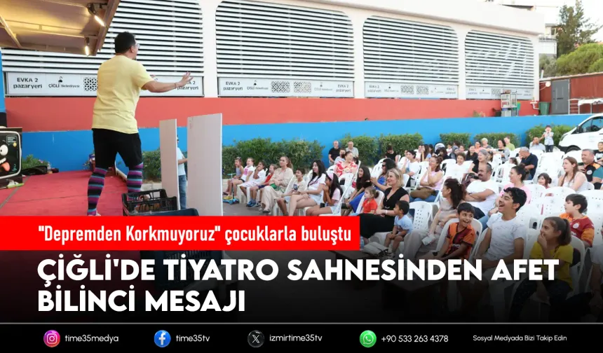 Çiğli'de Mahalle Tiyatro Günleri başladı