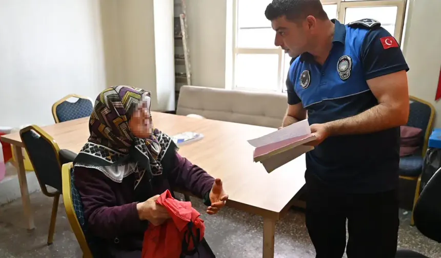 Dilencinin üzerinden 25 bin lira çıktı
