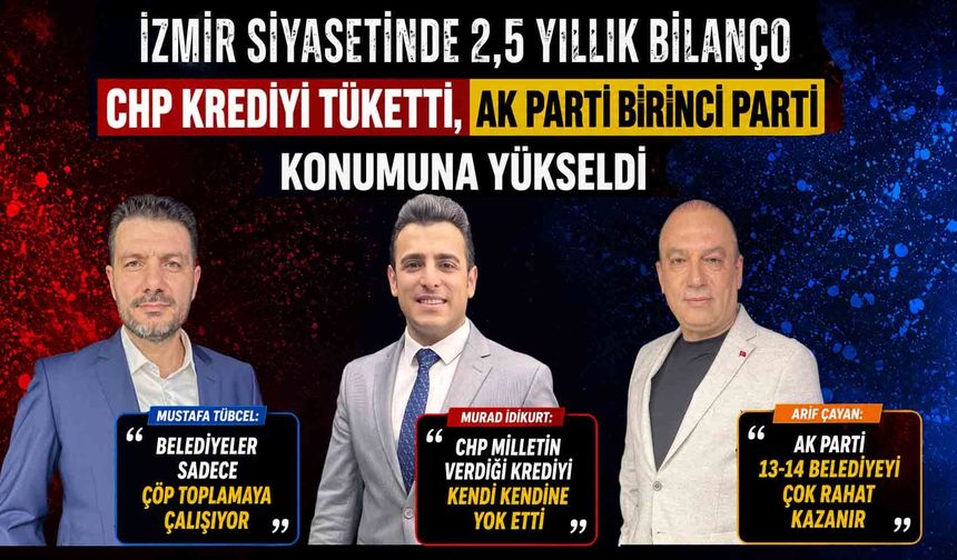 CHP Krediyi Tüketti, AK Parti Birinci Parti Konumuna Yükseldi