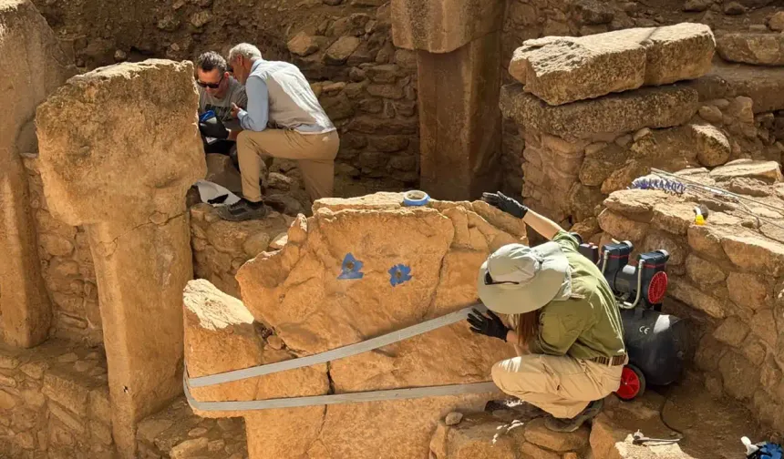 Göbeklitepe'nin kuzeyinde ilk kazı