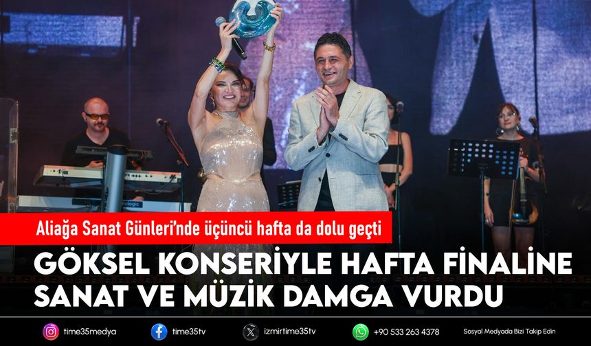 Aliağa Sanat Günleri’nde üçüncü hafta da dolu geçti