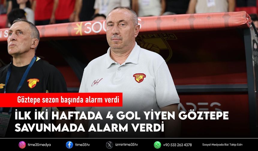 Göztepe’de Avrupa hedefinde erken alarm
