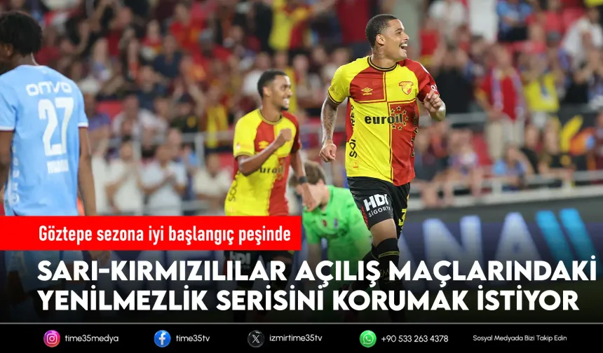 Göztepe sezona yine iyi başlamak istiyor