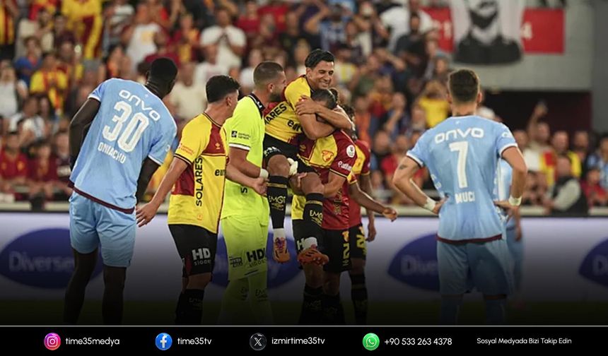 Göztepe’den Trabzonspor’a sezon öncesi galibiyet