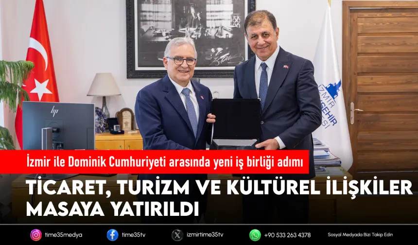 Büyükelçi Lora’dan Başkan Tugay’a ziyaret