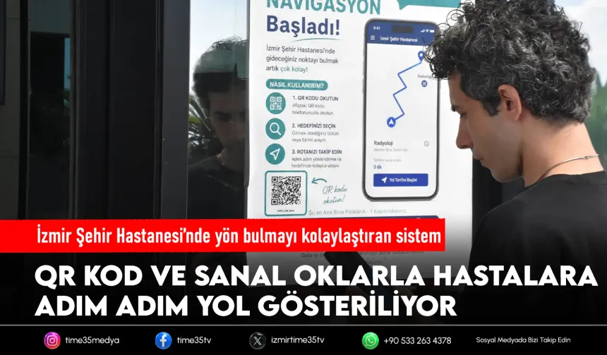 İzmir Şehir Hastanesi’nde telefonla yön bulma dönemi
